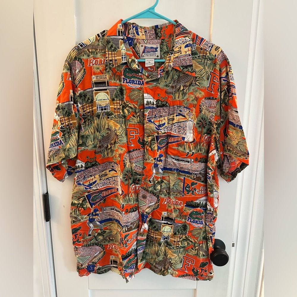 Reyn Spooner Florida Gators Rayon Aloha Shirt